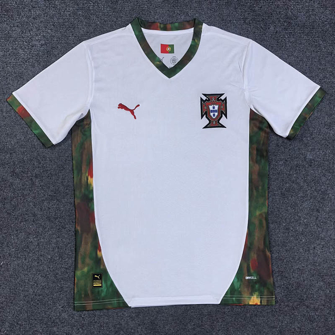 AAA Quality Portugal 25/26 Special White/Green Soccer Jersey